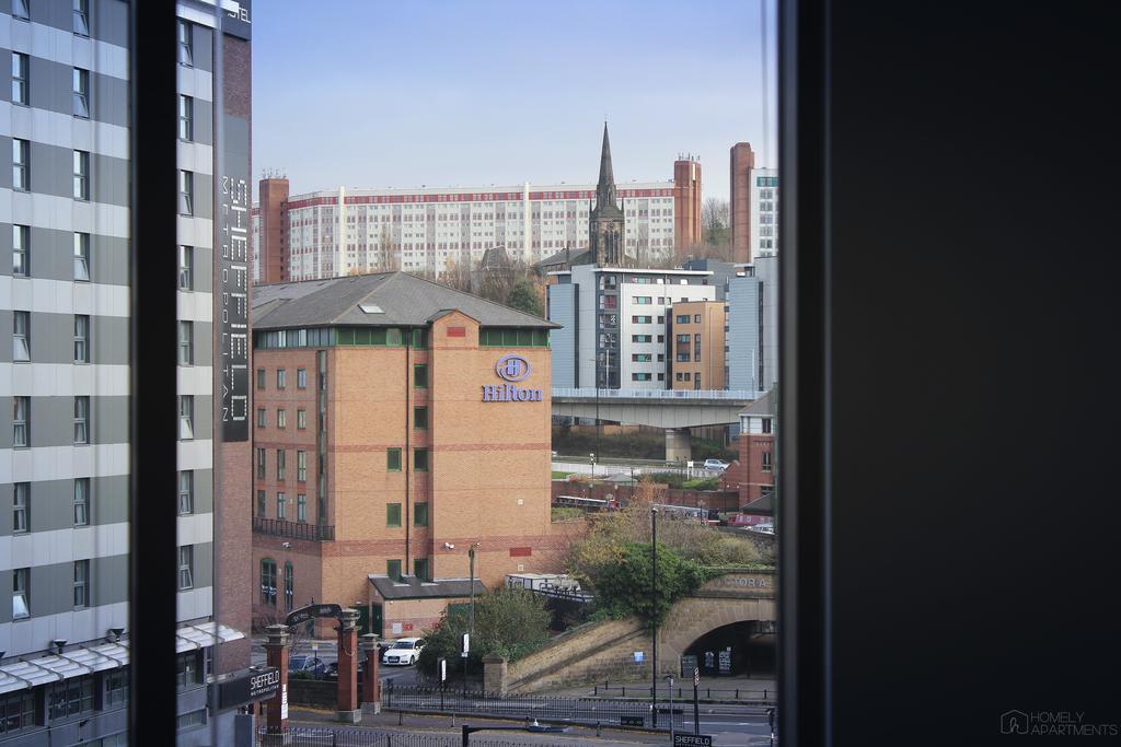 Homely Serviced Apartments - Blonk St Sheffield Esterno foto